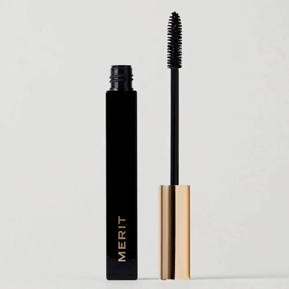 MERIT BEAUTY | Lengthening Mascara Perfect Black Tubing Formula